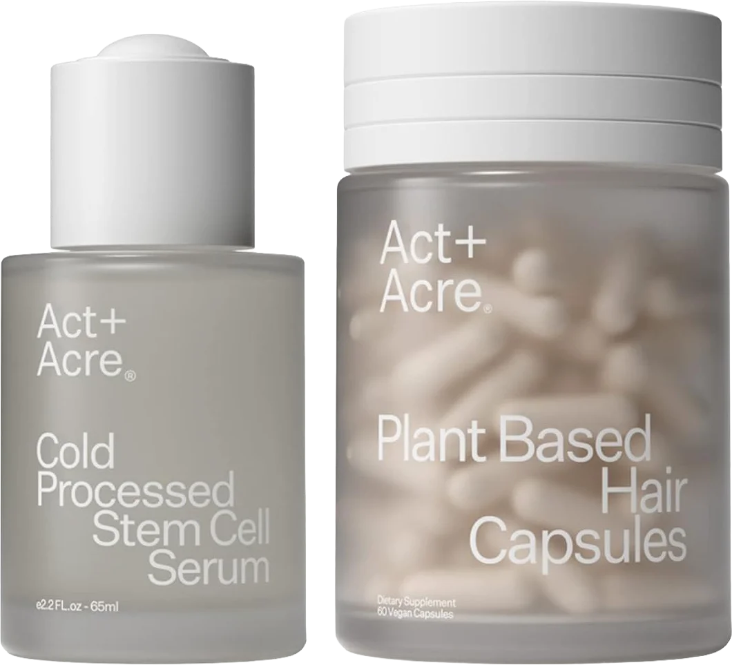 Hair Serum & Capsules, Act+Acre 