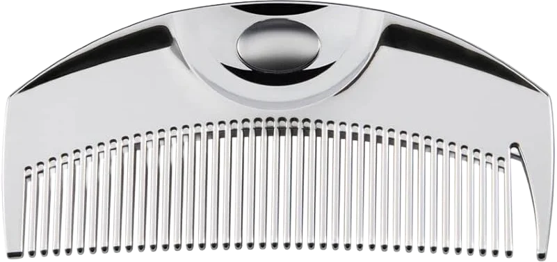 tsuki silver hair comb, love chrome 