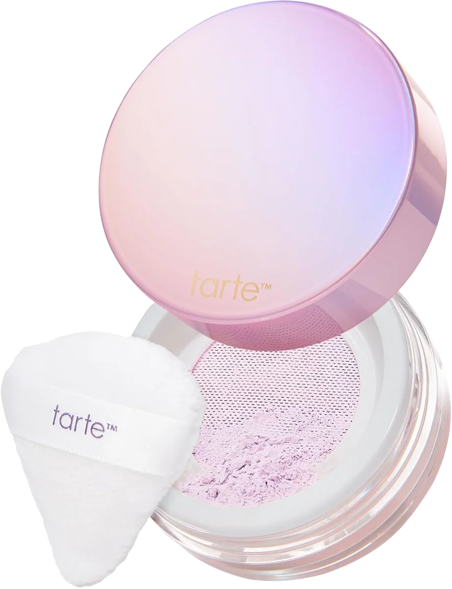 creaseless setting powder, tarte