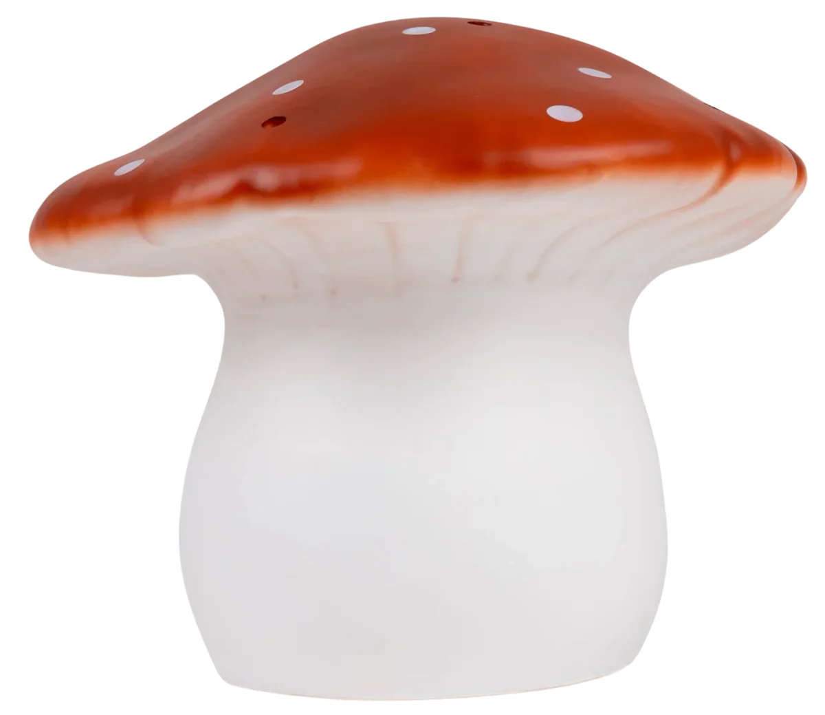 Large Mushroom Lamp in Brick Red, egmont
