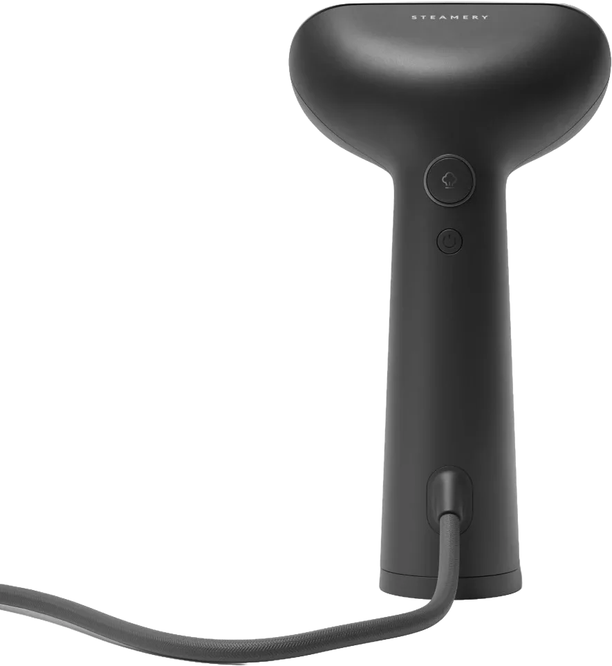 cirrus 3 handheld clothes steamer in black, steamery