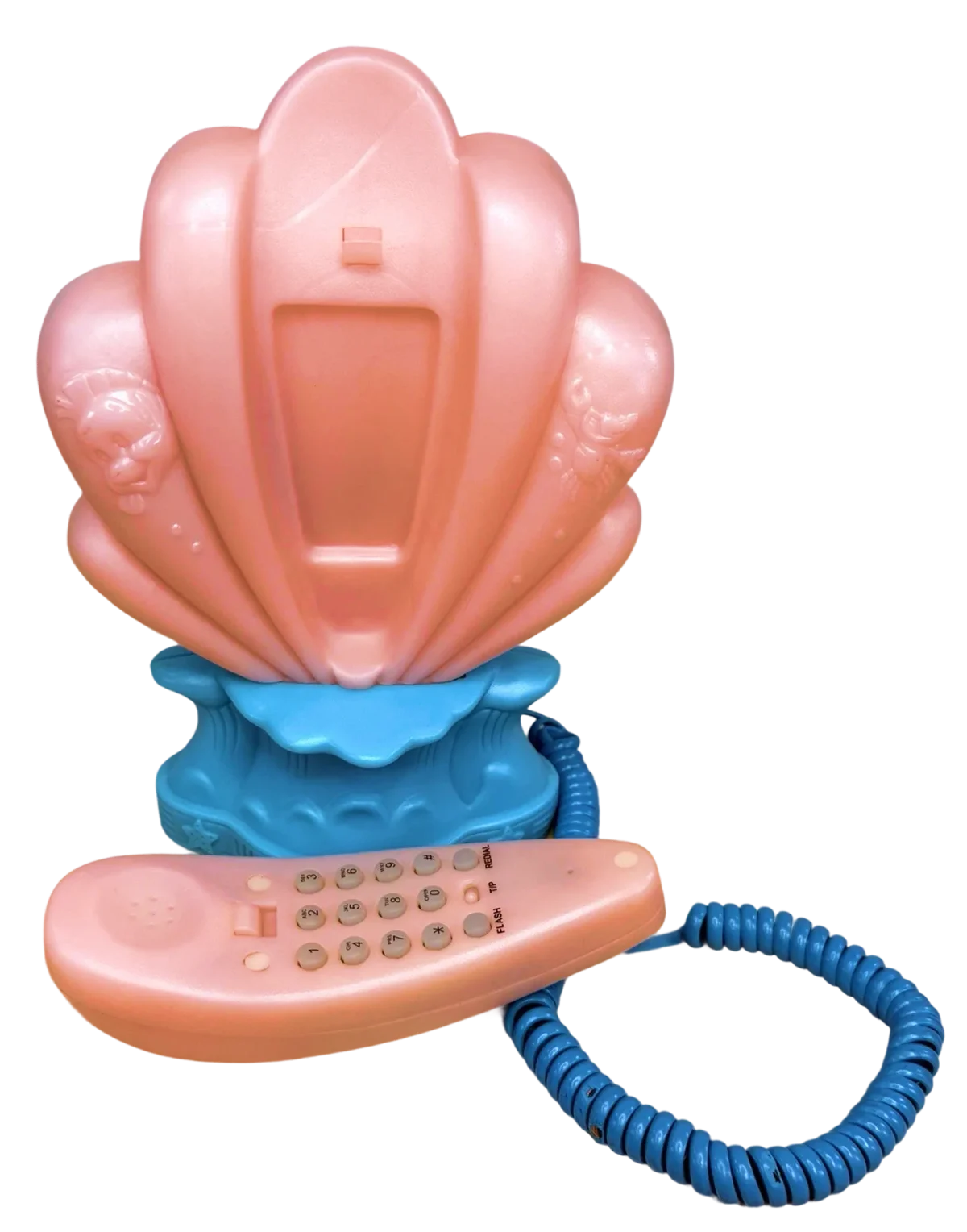 Vintage 90s Little Mermaid Ariel Shell Telephone, Disney