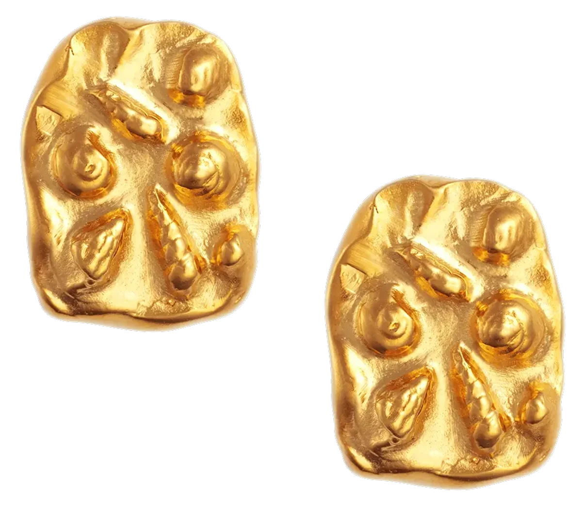 Maxi Jurassique Earrings, Fontennoy