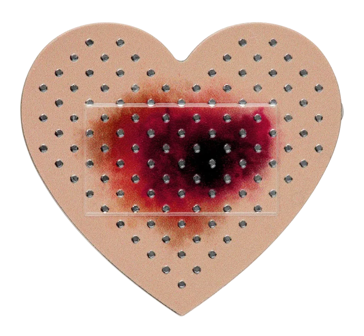 I'm Sorry Heart Bandage Hair Clip, D'heygere