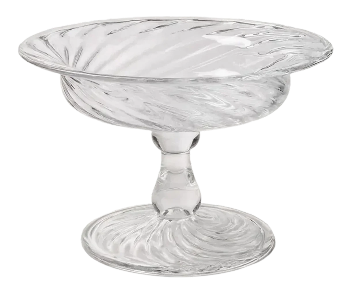Spiral Ice Cream Coupe, Pair, Gohar World